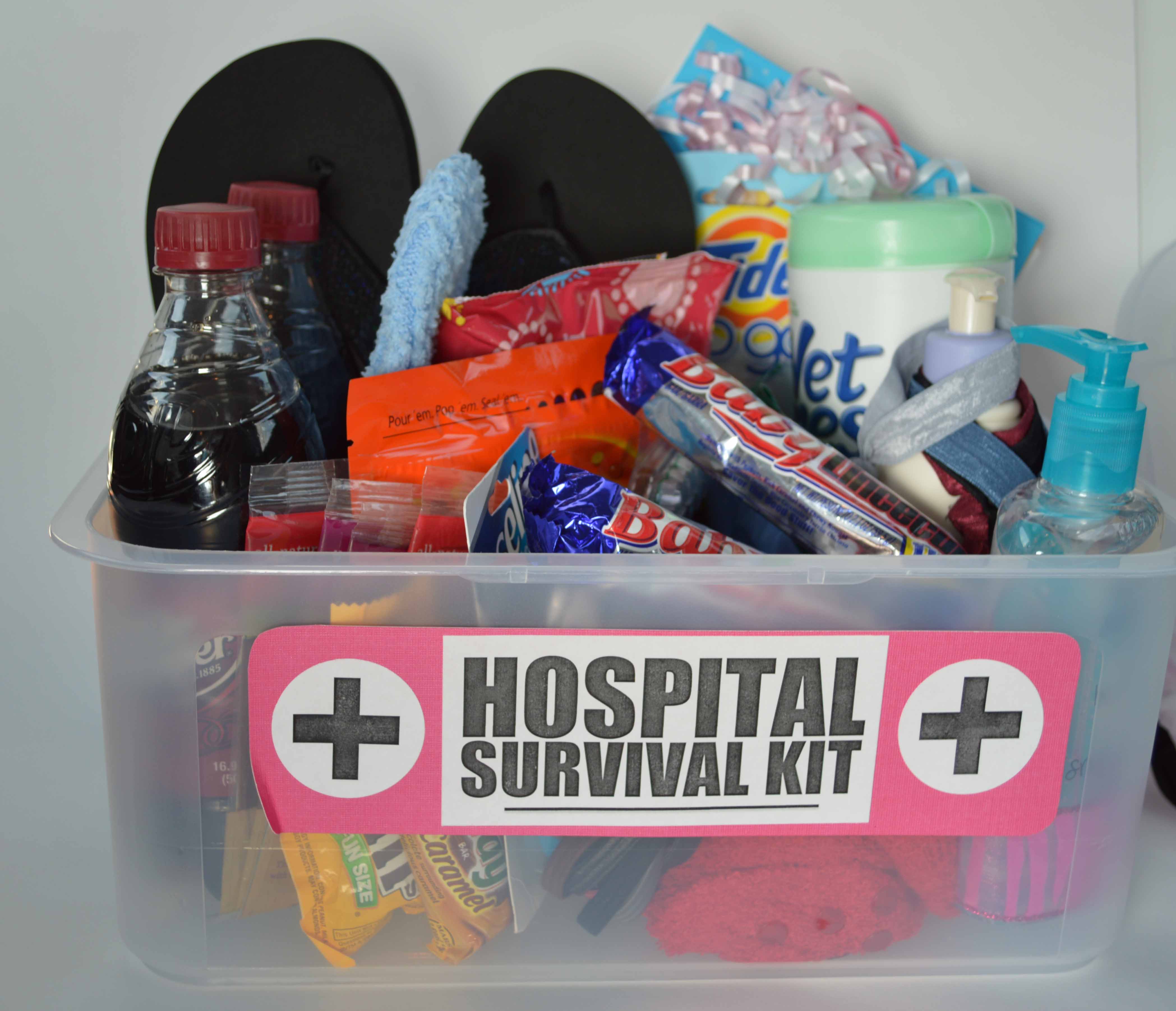 dad hospital survival kit