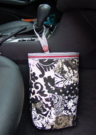 How to Sew a DIY Car Trash Can - Free Sewing Pattern